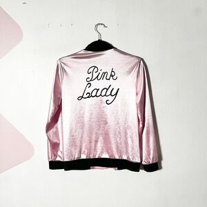 Grease Pink Ladies Jacket Small Pink Retro 50s Costume Halloween